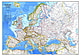 1983 Europa Karte 109 x 76cm