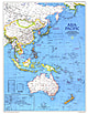 1989 Asia-Pacific Map National Geographic