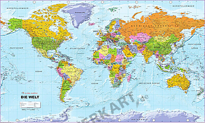 Political World Map Gm Wallpaper