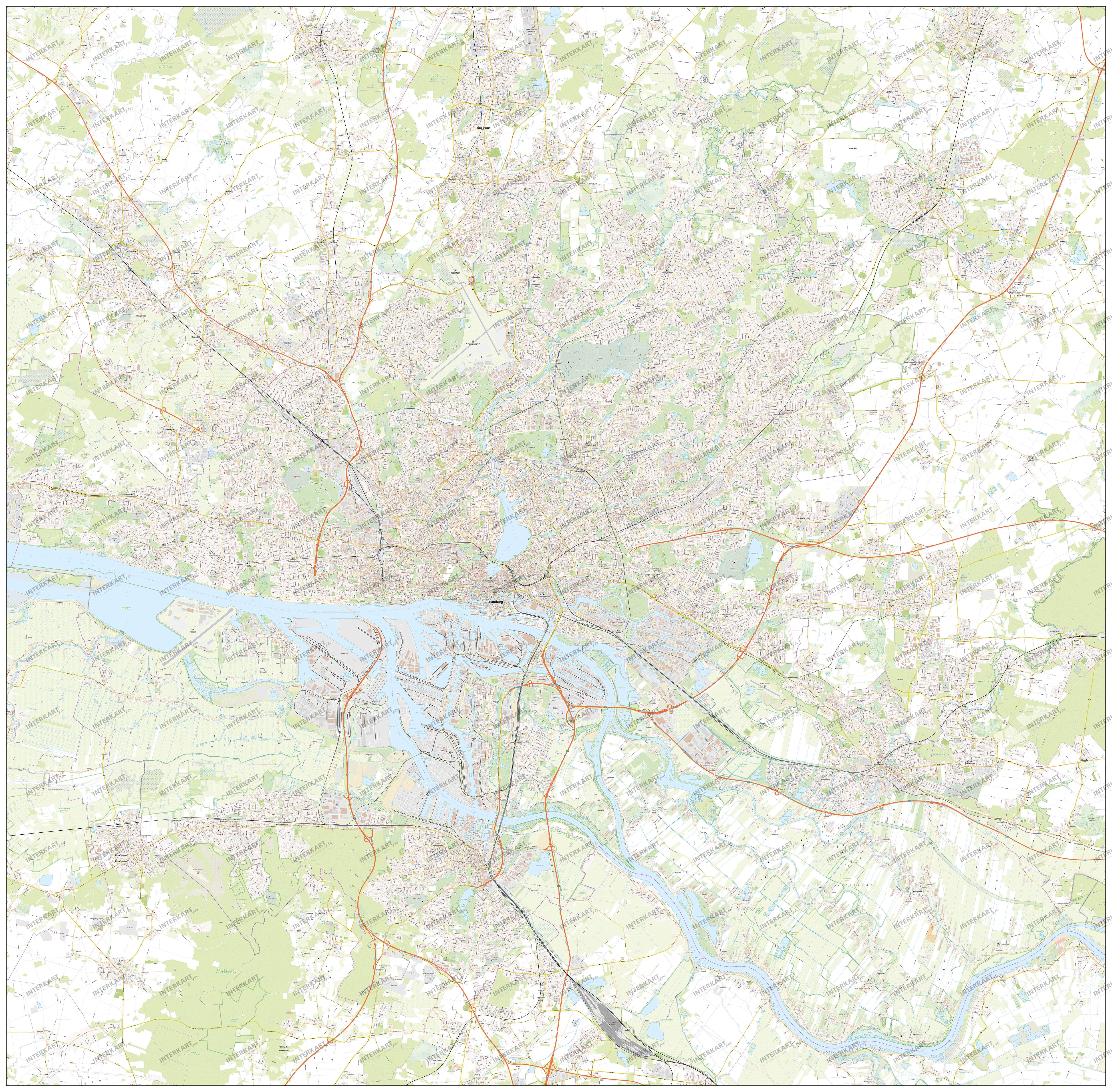 Digitalt bykort Hamborg