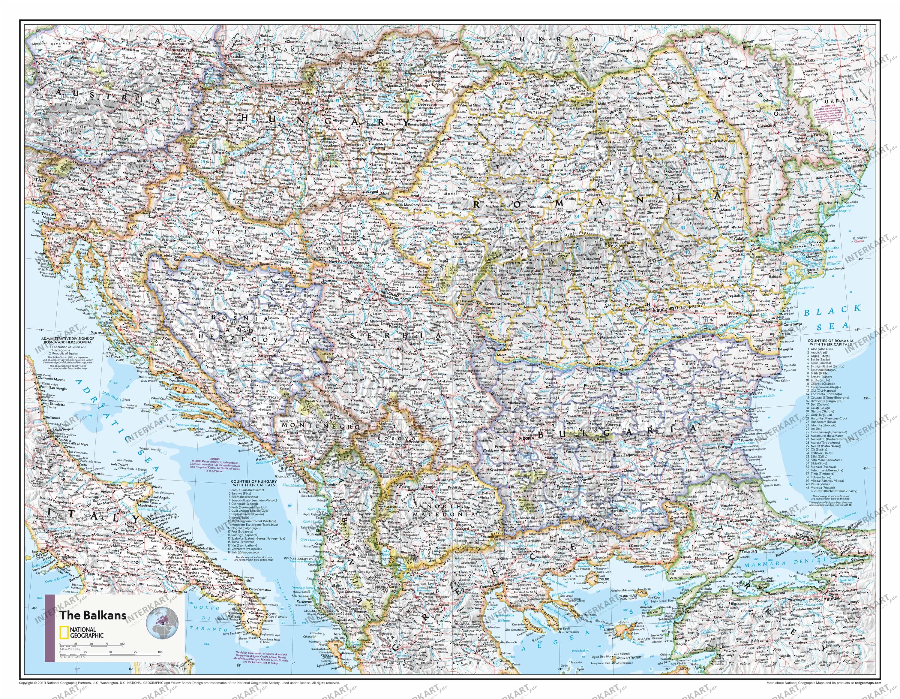 Balkan Karte