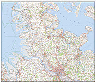 Digitale Schleswig-Holstein Karte