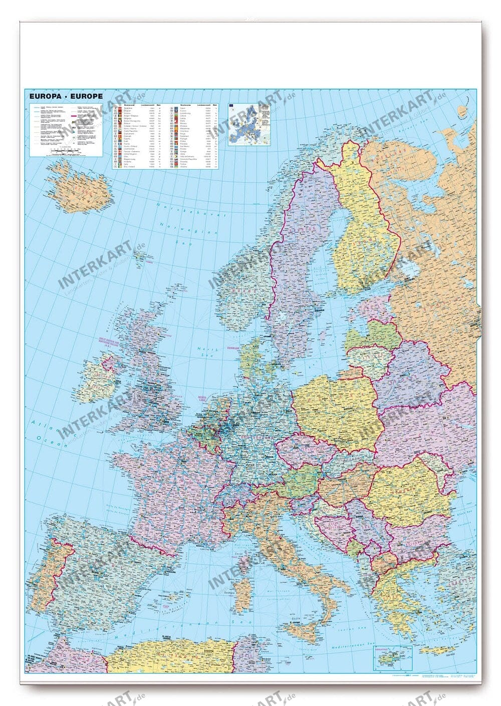 Organisation and Road Map Europe