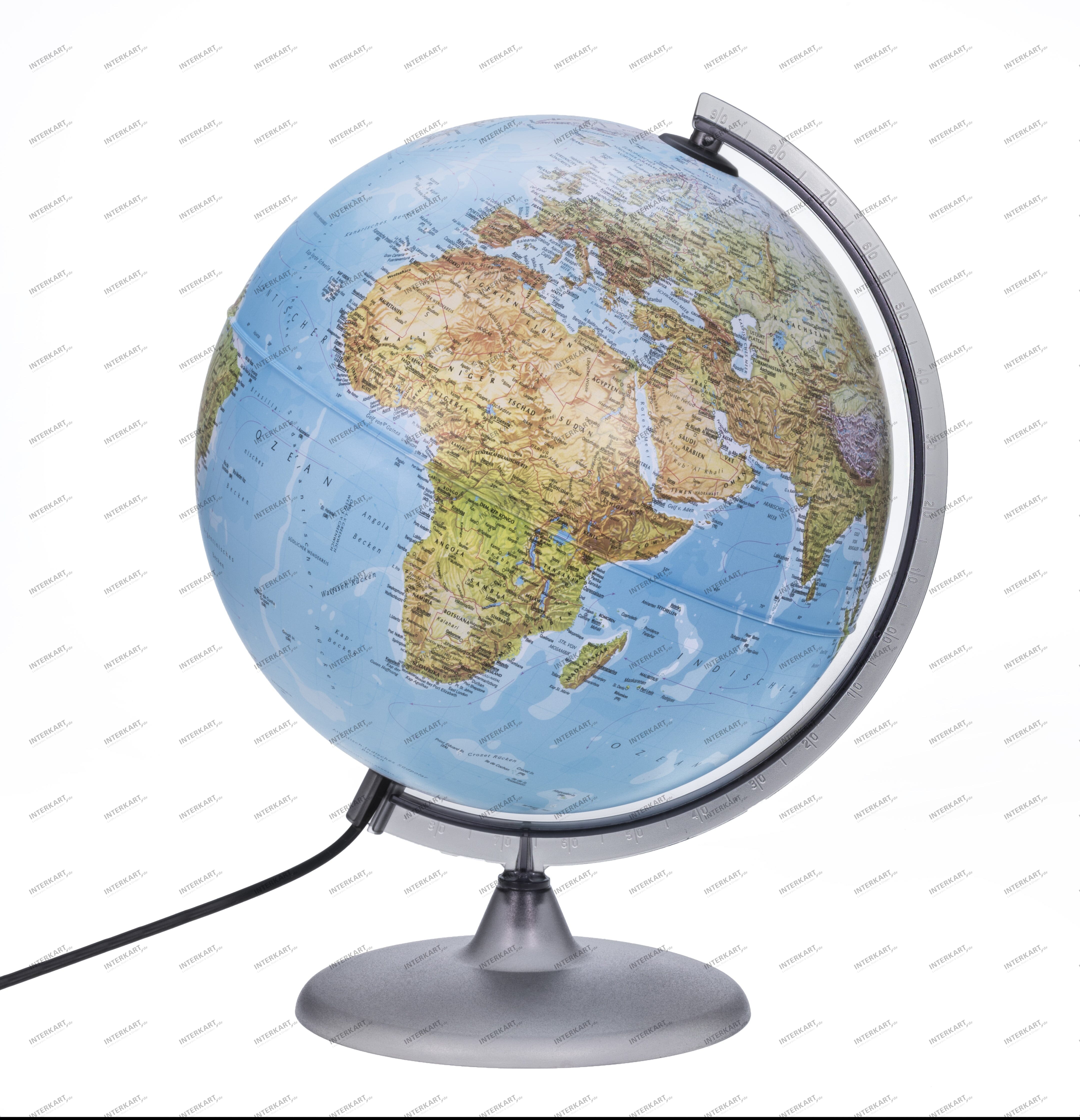 Doppelbild Leuchtglobus 30cm