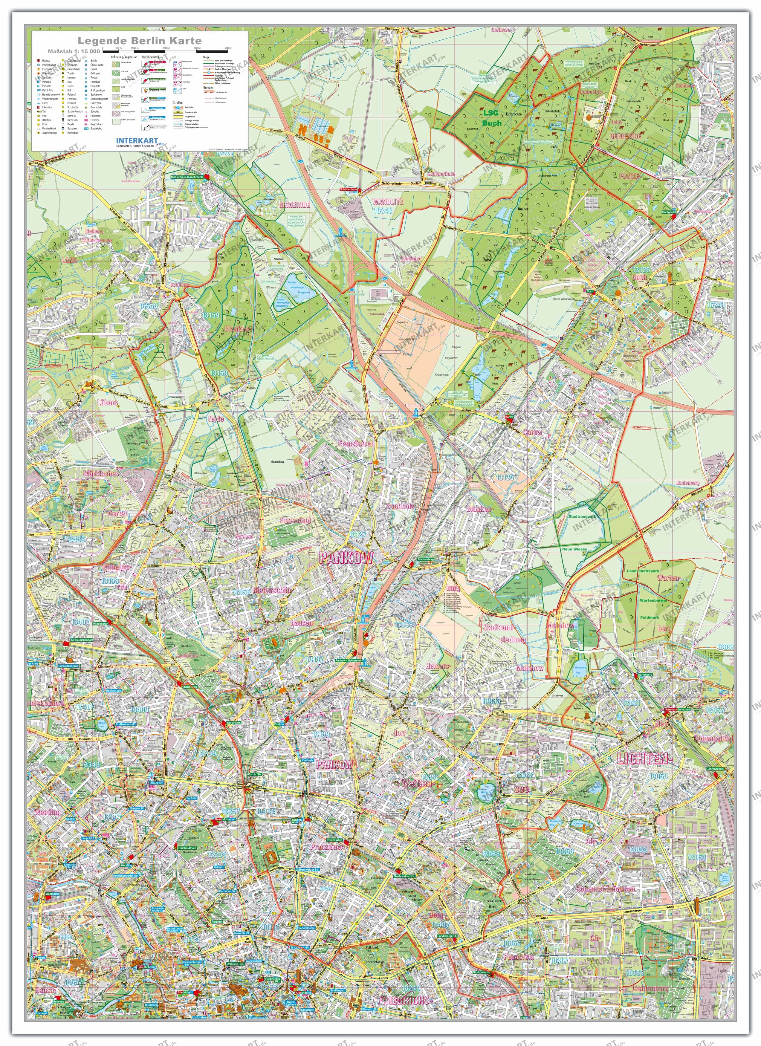 Pankow Karte Berlin