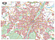 München Stadtplan 123 x 89cm