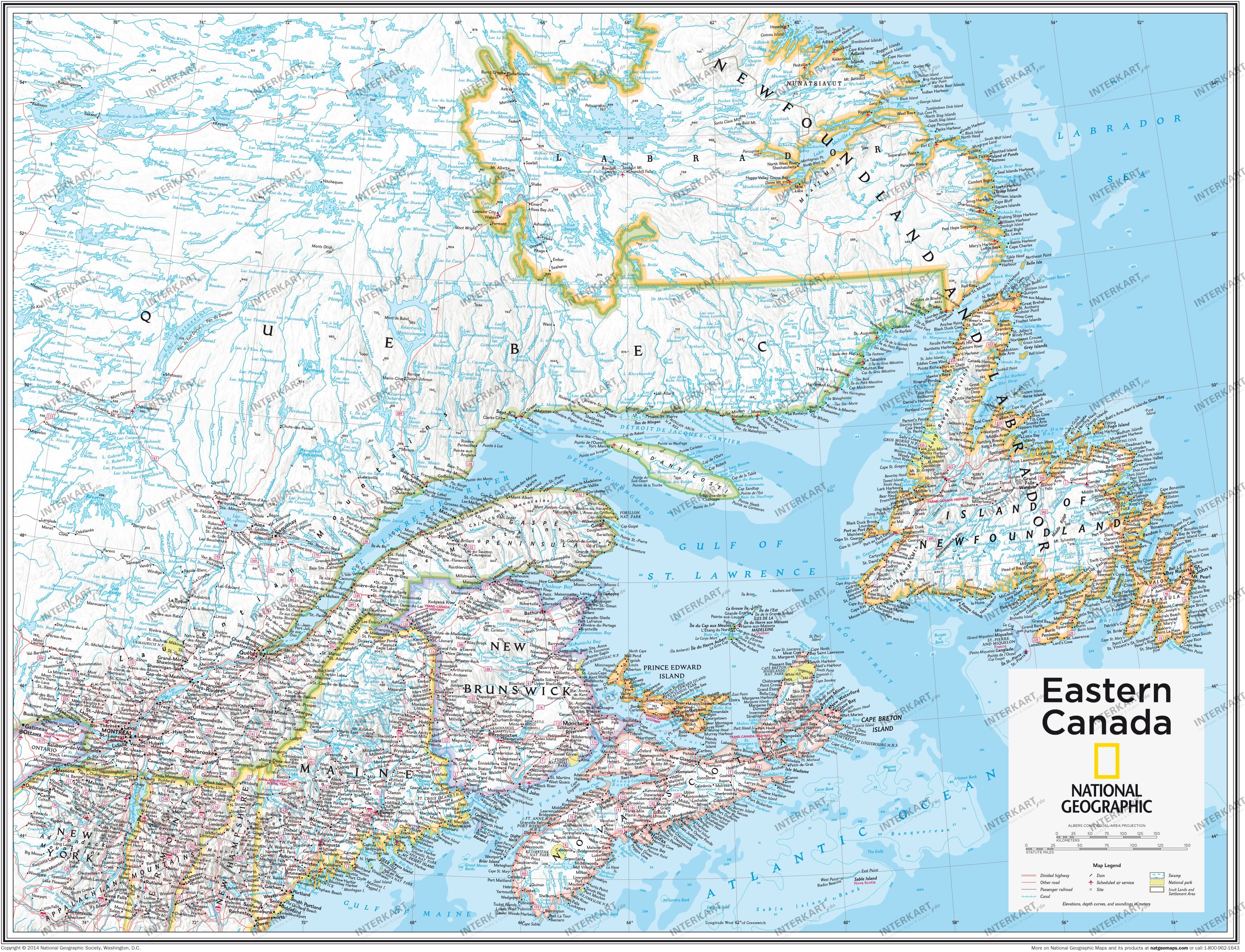 Eastern Canada 91 x 73cm
