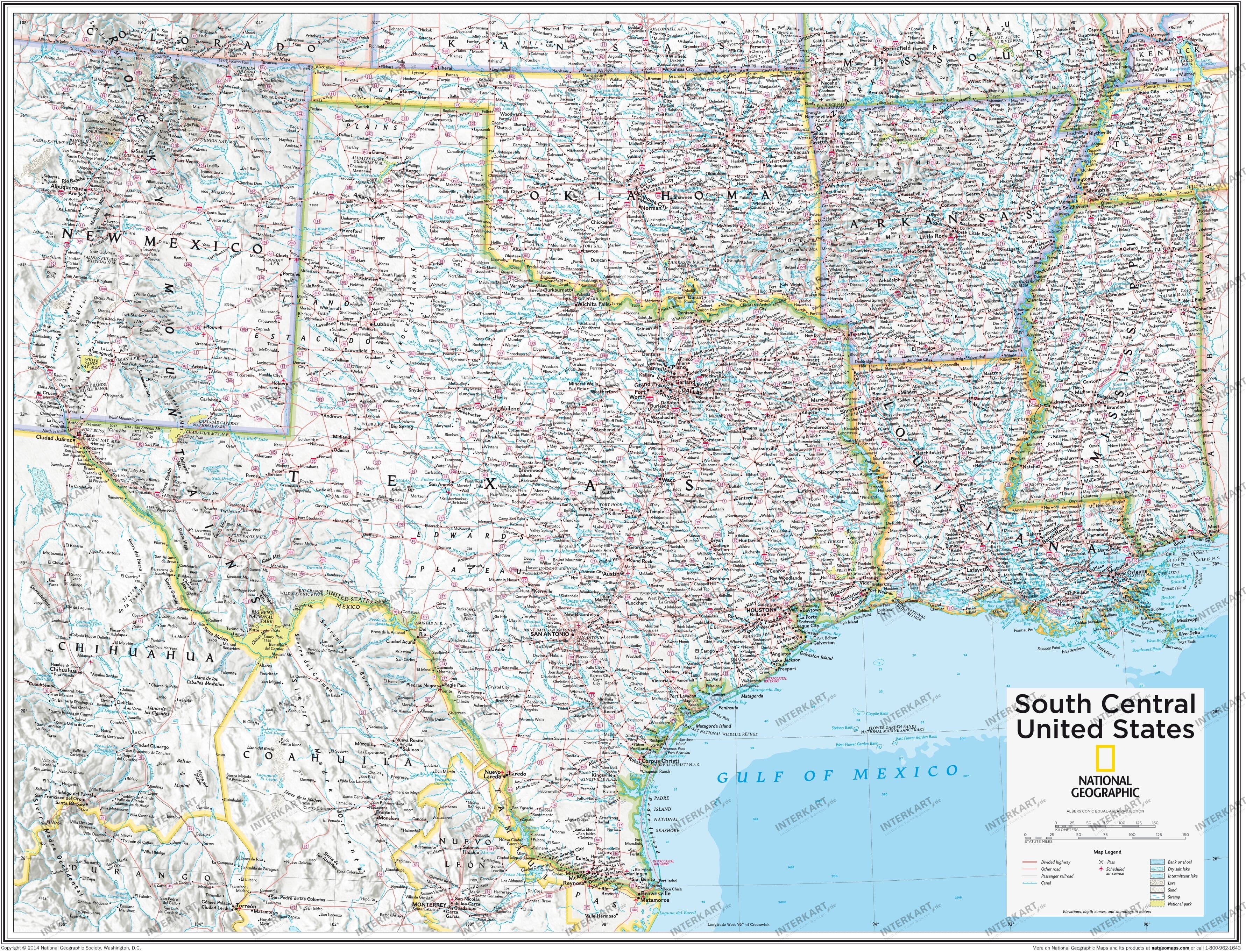 Syd Central USA 91 x 73cm