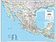Mexiko Karte 73 x 91cm