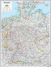 Deutschland Karte 73 x 91cm