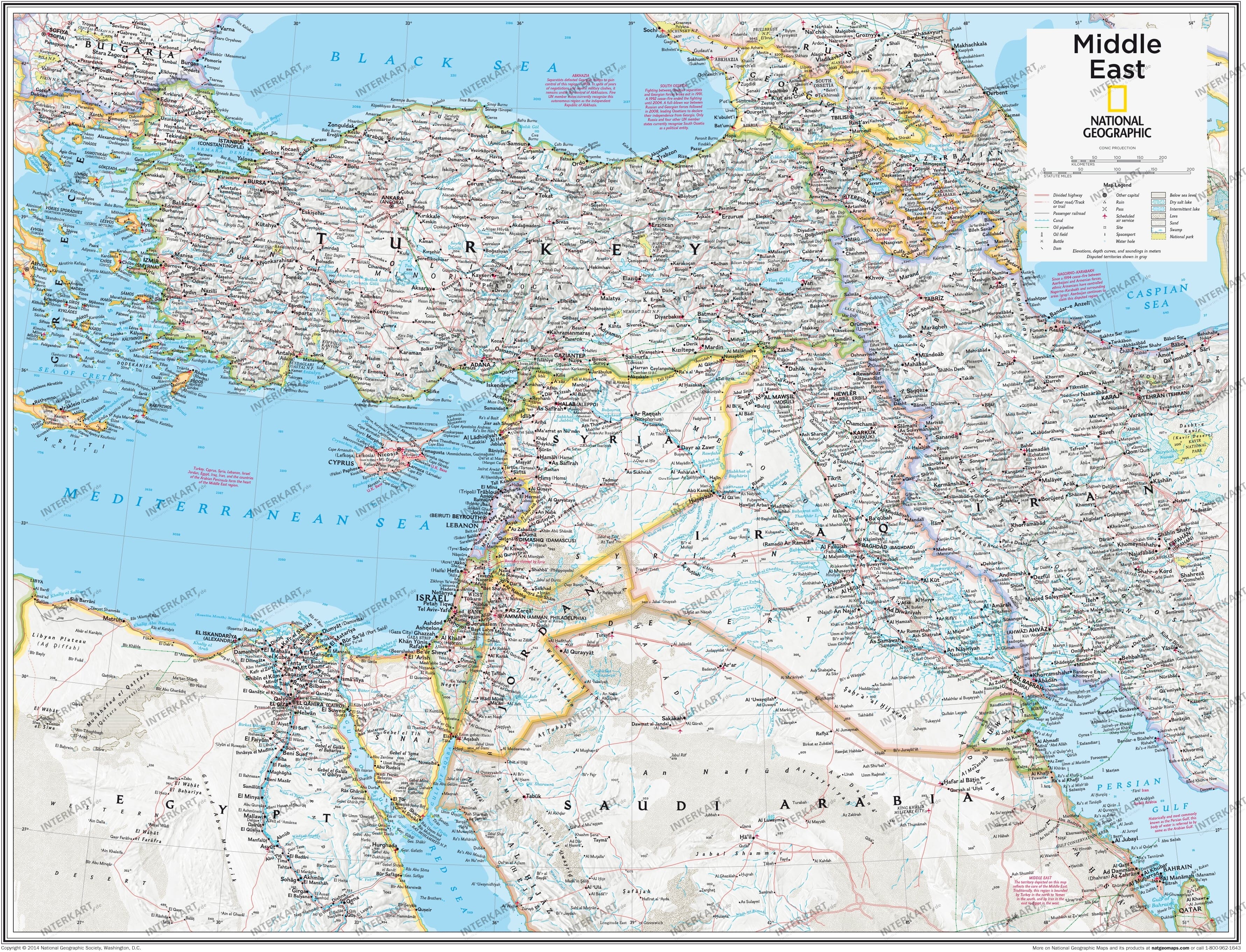 Middle East 91 x 73cm