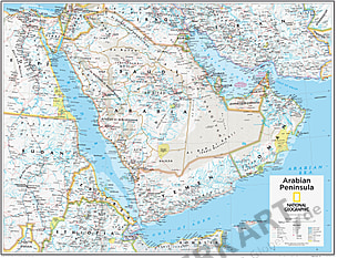 Arabische Halbinsel 91 x 73cm