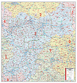 Postleitzahlenkarte Zone 3