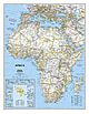 Politische Afrika Karte (Standardformat)