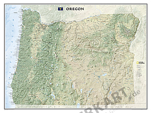 Oregon kort