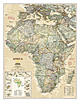 Politische Afrika Karte executive von National Geographic