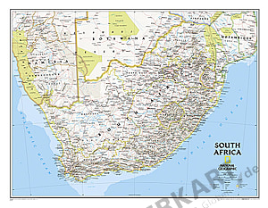 Südafrika Landkarte