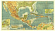1922 Länder der Karibik 112 x 63cm