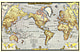 1943 Weltkarte 104 x 66cm