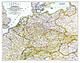 1944 Deutschland und seine Nachbarländer 1938-39 85 x 66cm