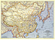 China Karte 93 x 66cm