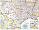 1961 South Central United States Map - National Geographic
