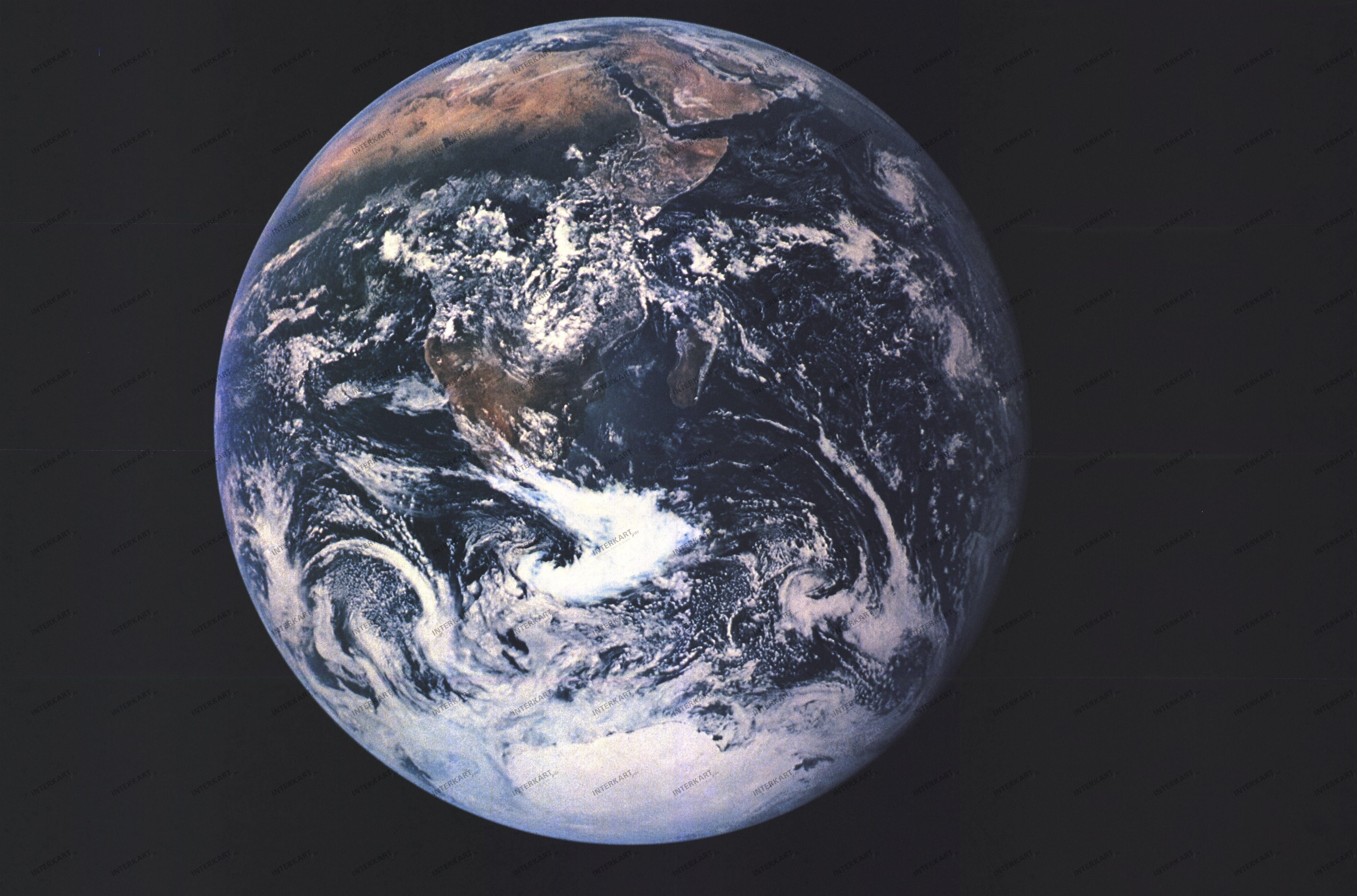 1973 Earth From Space 86 x 57cm