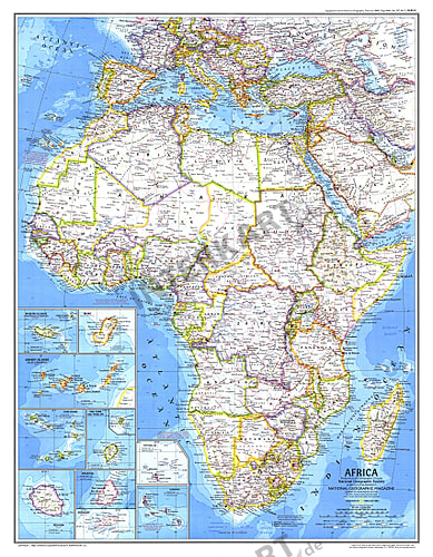 Ngs 1980 Africa Map