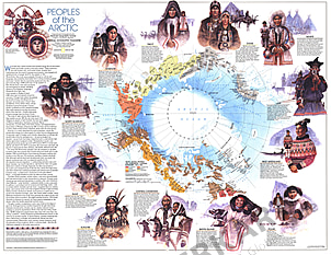 1983 Völker der Arktis 48 x 58cm