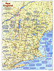 1987 New England Map Side 1 National Geographic