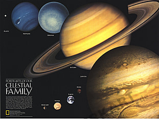 1990 Portraits Of Our Celestial Family National Geographic