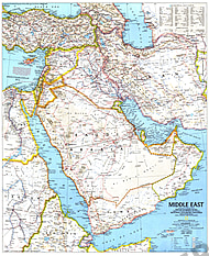1991 Der Nahe Osten 51 x 62cm
