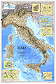 1995 Italien Kort 56 x 84cm