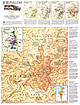 1996 Jerusalem Karte 39 x 51cm