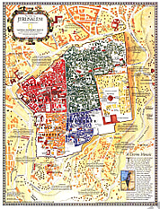 1996 Jerusalem: Die Alte Stadt 39 x 51cm