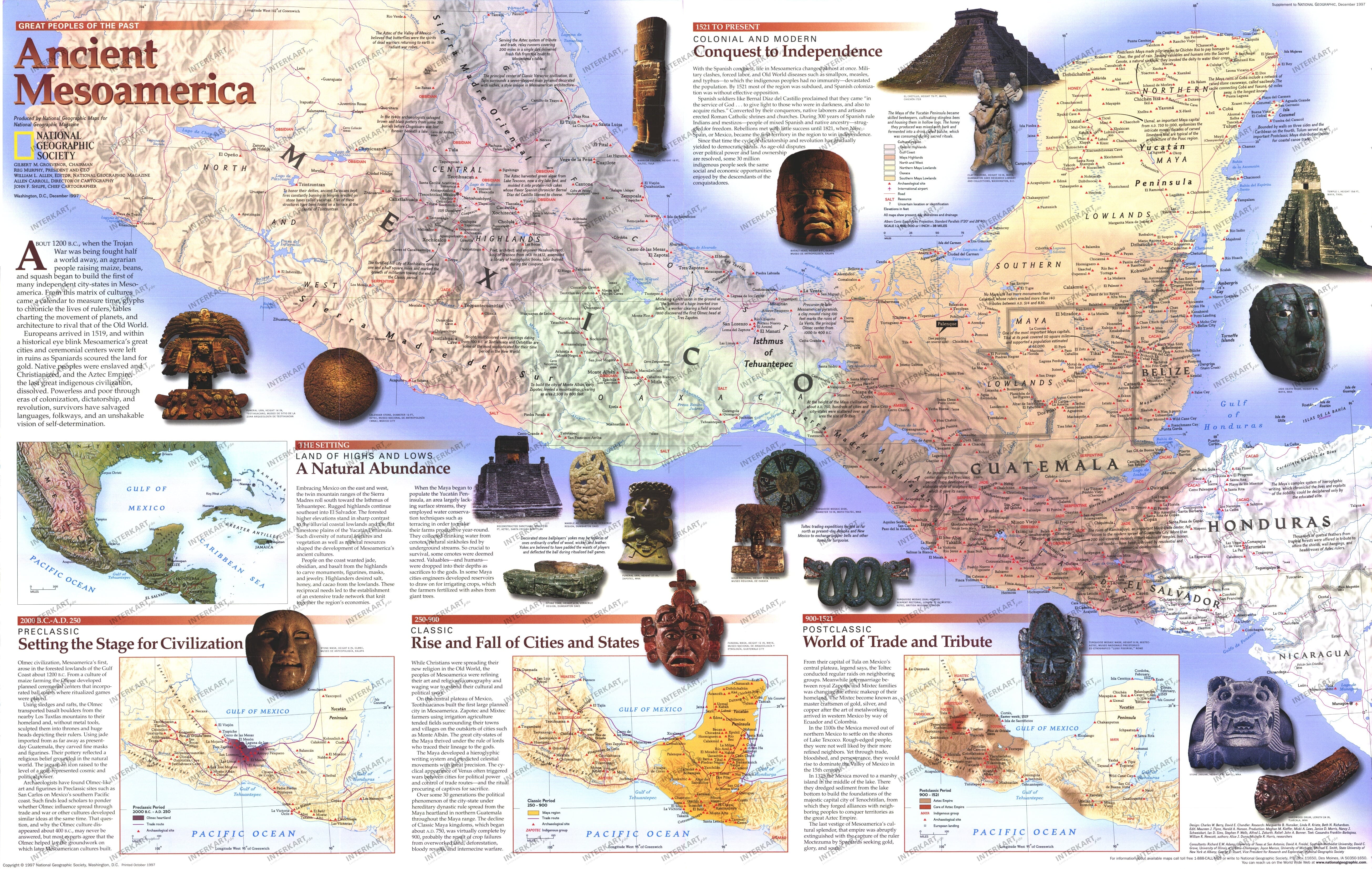 1997 Ancient Mesoamerica Side 2 - National Geographic