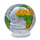 Topographischer aufblasbarer Globus 92cm - englisch