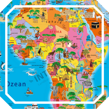 Karten für Kinder, Kinderkarten und Globen für Kinder