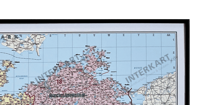 gerahmt schwarz rund