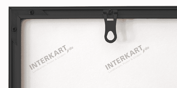 gerahmt schwarz eckig