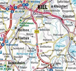 Aktuelle Bundesländer Straßenkarten von 2024