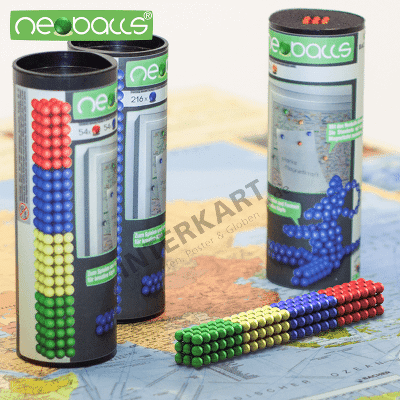 Rund und bunt: Unsere neuen Magnetkugeln Neoballs