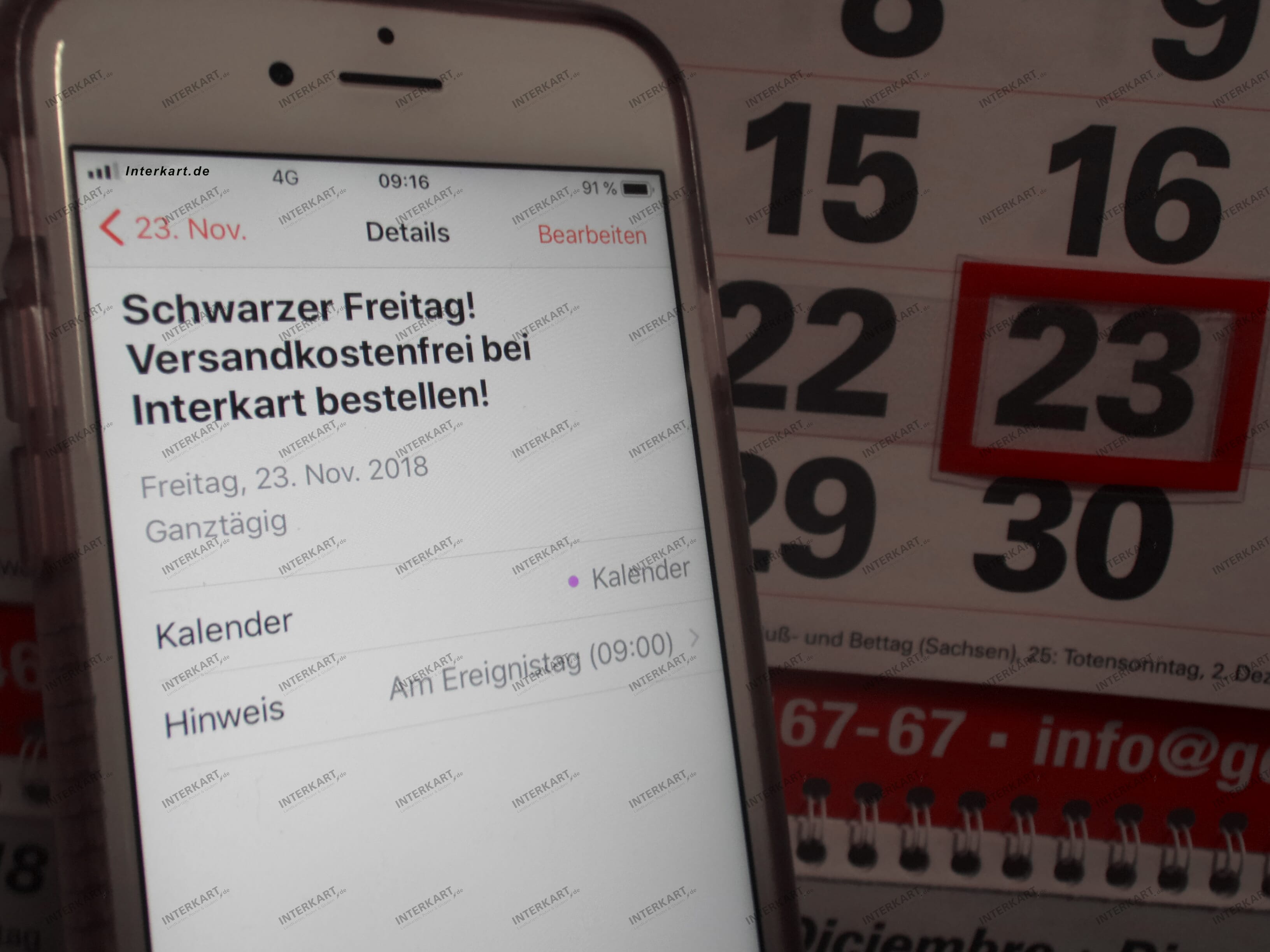 Schwarzer Freitag - versandkostenfrei am 23.11.2018