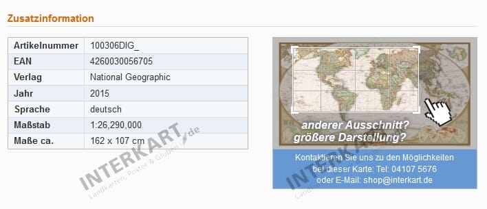 Vergrößerung und Ausschnitte bei vielen Karten jetzt möglich